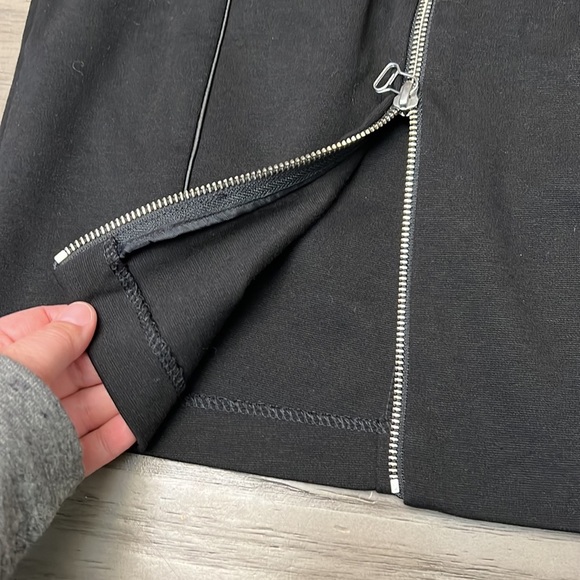 ALEXANDER WANG BLACK MINI SKIRT SMALL - Picture 9 of 14